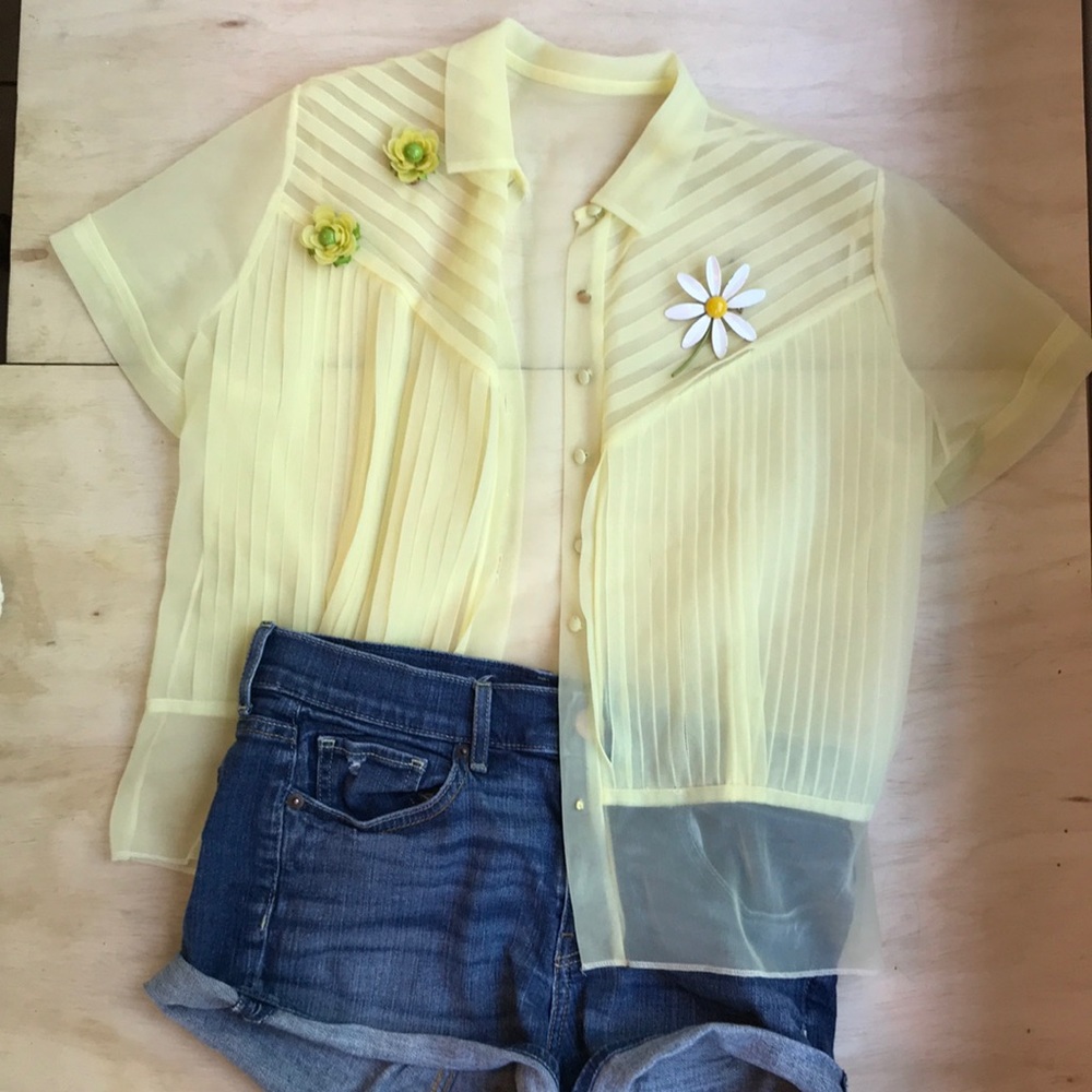 VINTAGE Lee Mar Nylon Shirt